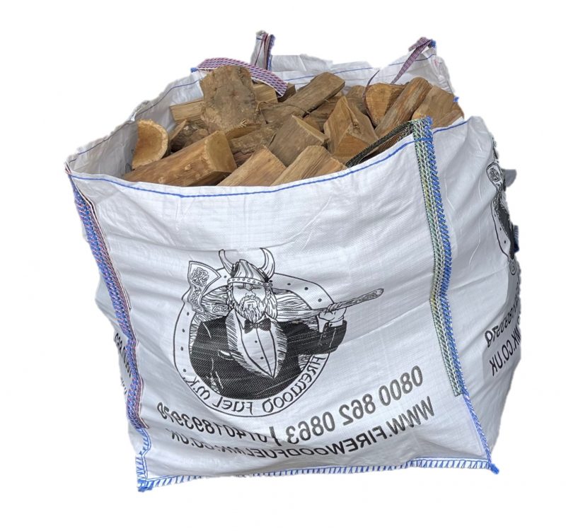 Bulk bag of Kiln Dried Logs from Firewood Fuel MK.